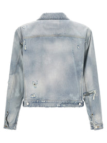 Dsquared2 Vintage Denim Jacket Blue, view 2