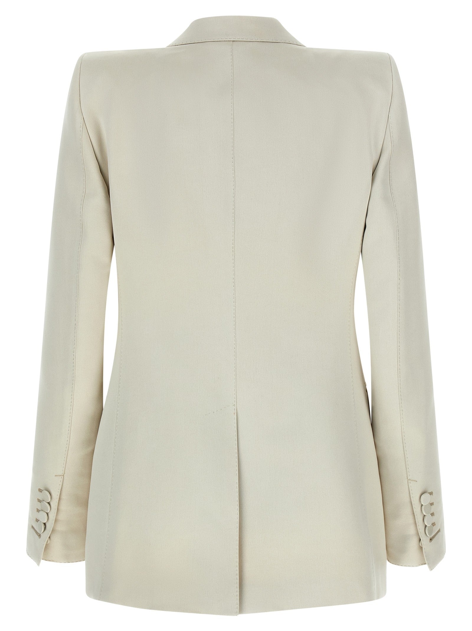 Tom Ford Duchesse Single Breasted Blazer Beige