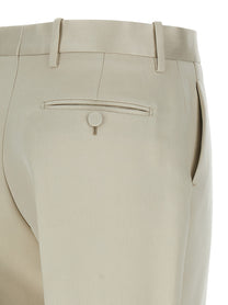 Tom Ford Duchesse Tailored Trousers Beige