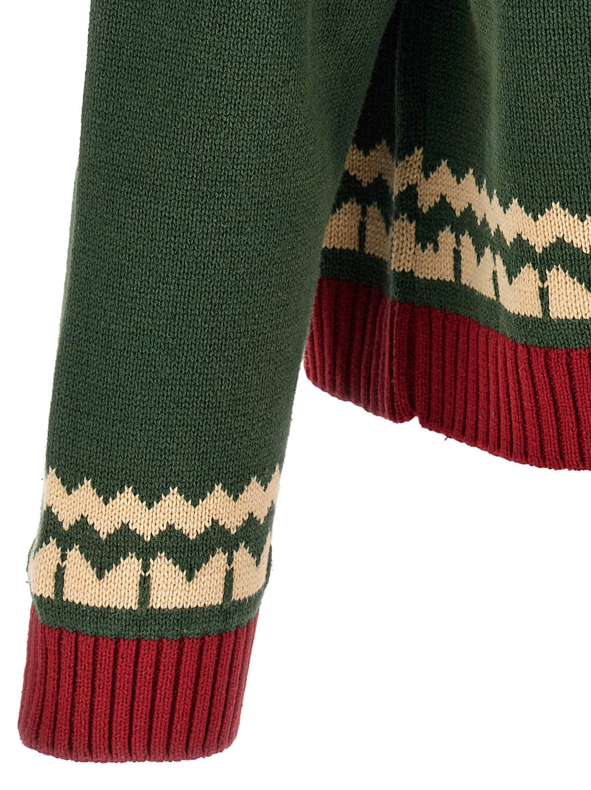 FOUND Duck Cardigan Green, view 4