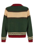 FOUND Duck Cardigan Green, view 2