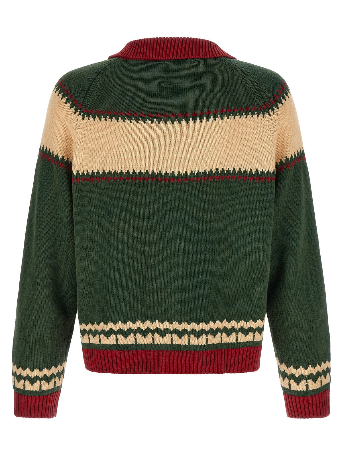 FOUND Duck Cardigan Green