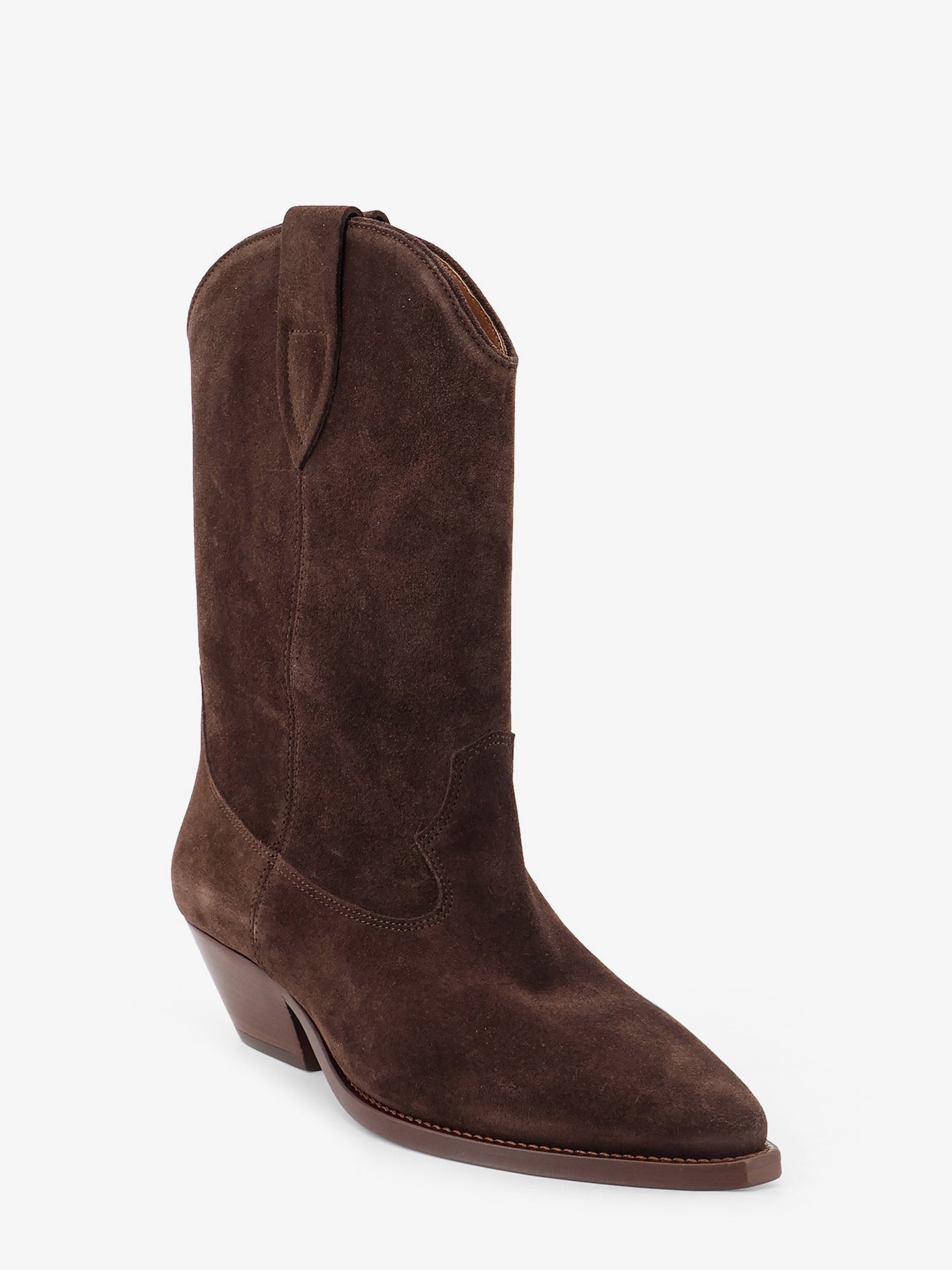 ISABEL MARANT Women's Duerto Suede Boots Brown