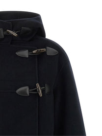 Rohe Duffle Reversible Coat Blue