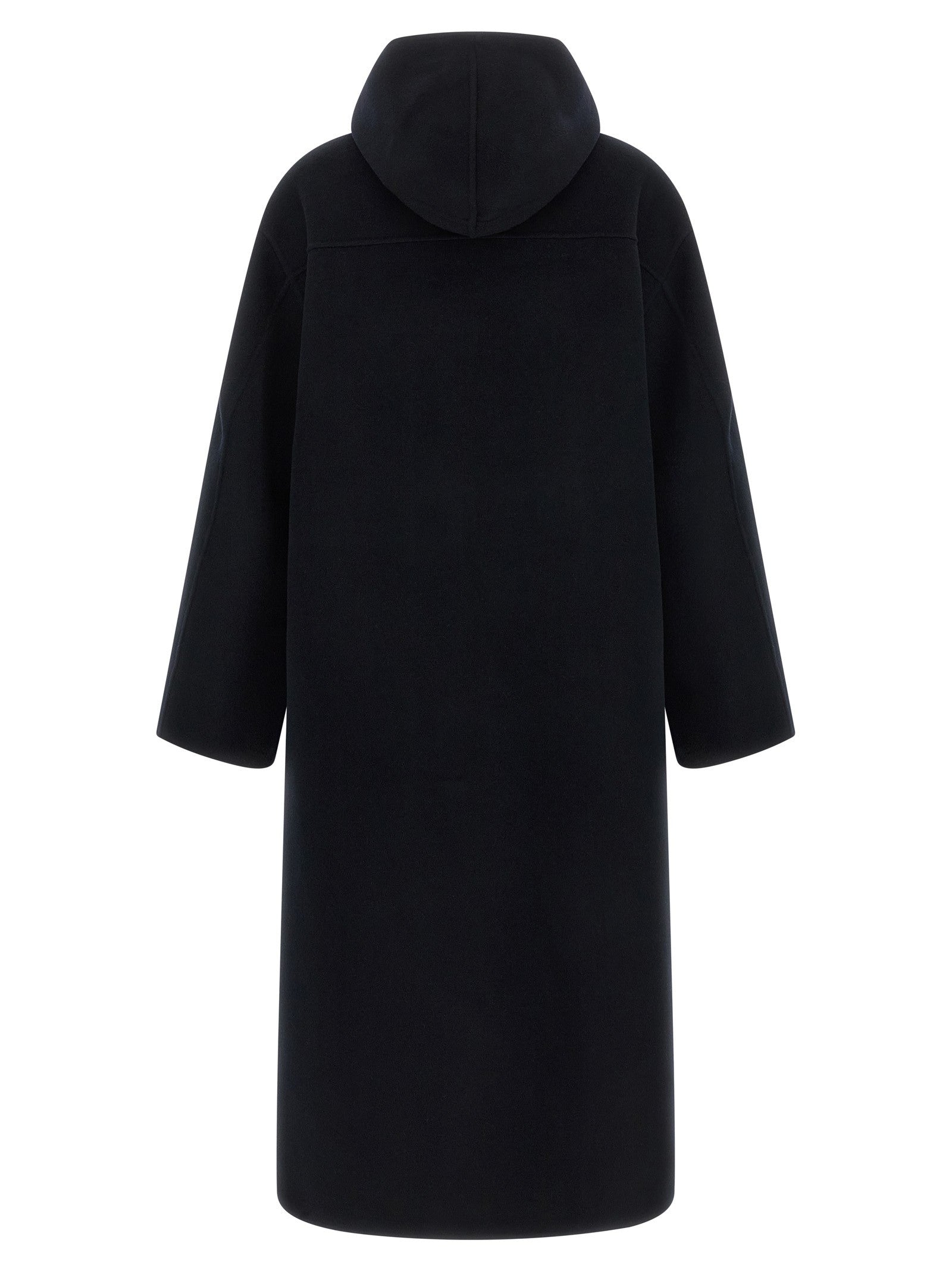 Rohe Duffle Reversible Coat Blue