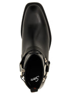 Sonora Boots Dulce Belt Ankle Boots Black, view 4