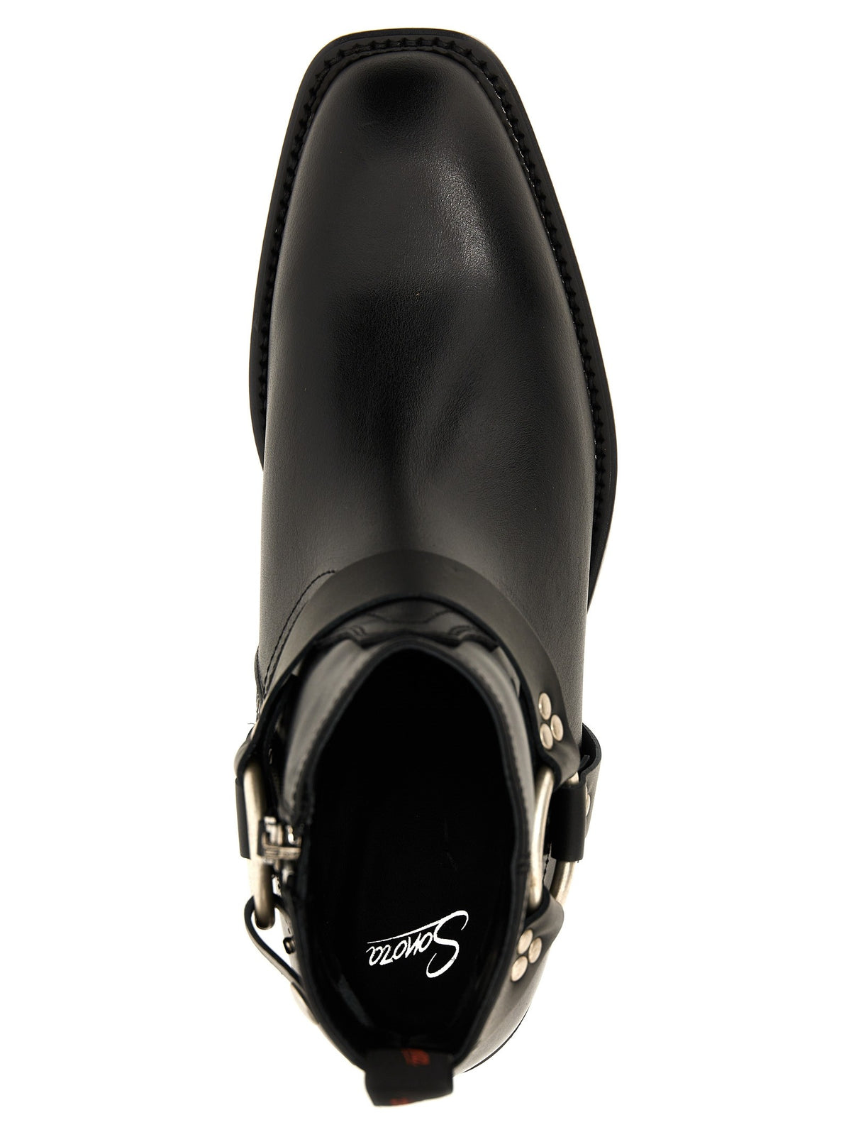 Sonora Boots Dulce Belt Ankle Boots Black