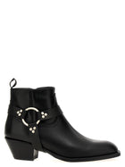 Sonora Boots Dulce Belt Ankle Boots Black
