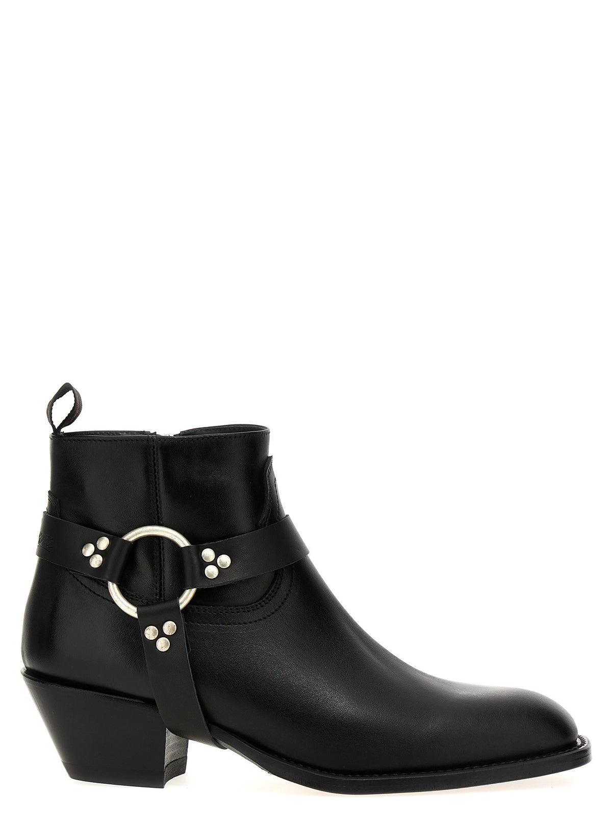 Sonora Boots Dulce Belt Ankle Boots Black