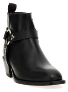 Sonora Boots Dulce Belt Ankle Boots Black, view 2