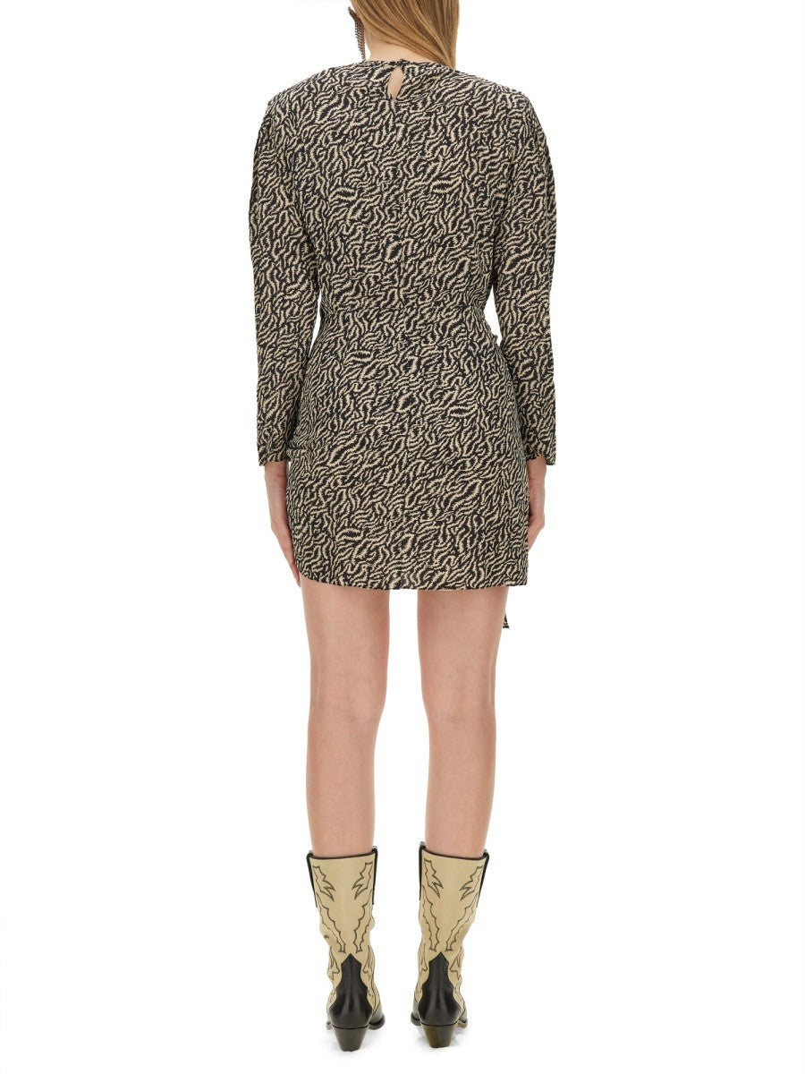Isabel Marant Étoile Women's Dulce Dress Multicolor, view 3