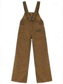 Uma Wang Women's Dungarees Panda Brown