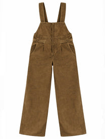 Uma Wang Women's Dungarees Panda Brown