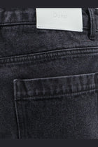 DUNST Men's Back Denim Bermuda Shorts Black, view 3