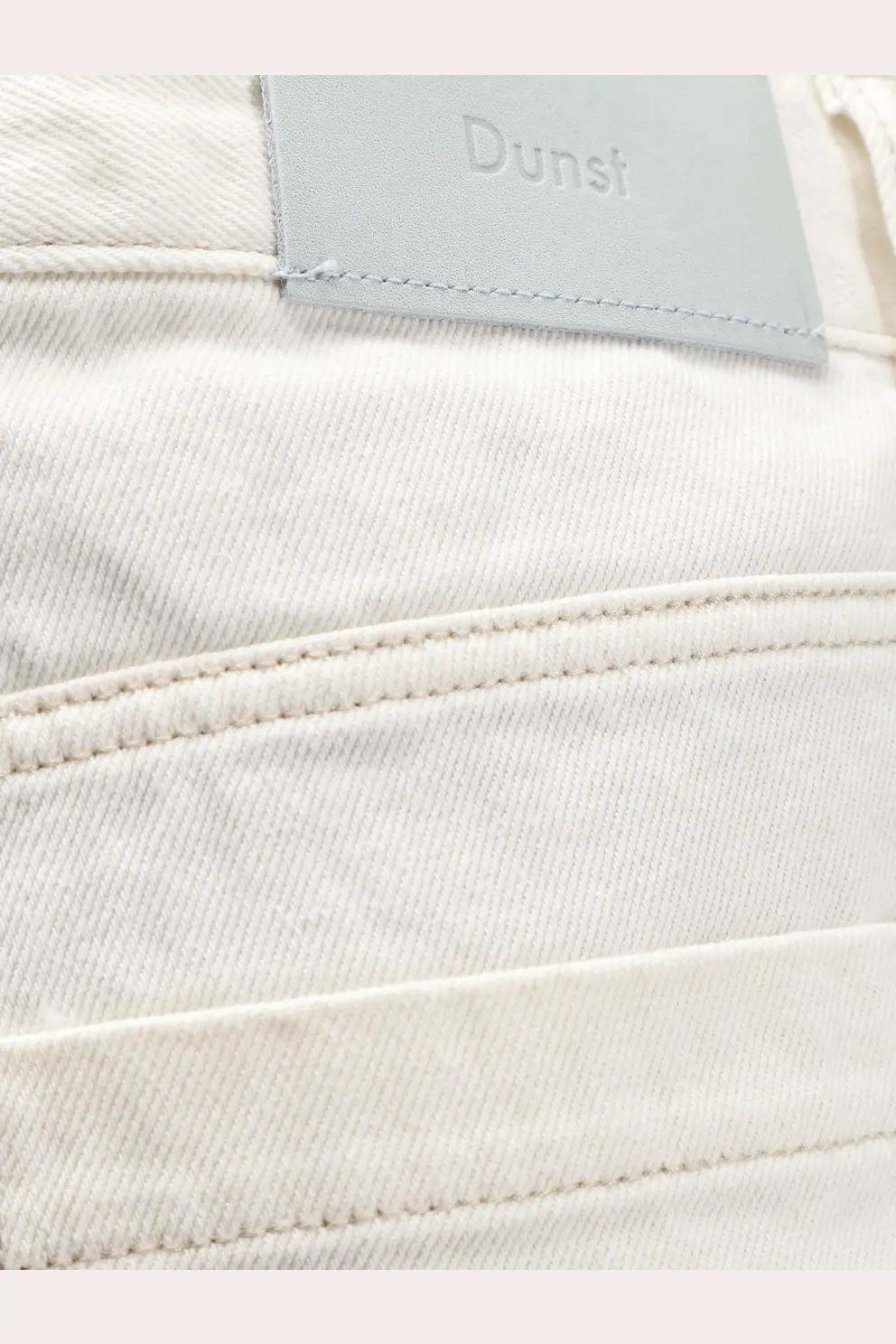DUNST Men's Cotton Bermuda Shorts White, view 3