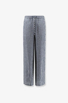 DUNST Men's Unisex Pyjamas Trousers Blue
