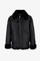 DUNST Unisex Unisex Eco Shearling Jacket Black