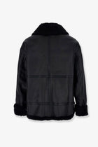 DUNST Unisex Unisex Eco Shearling Jacket Black, view 2
