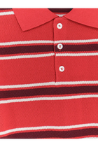DUNST Women's Unisex Cotton Polo Shirt Red, view 3