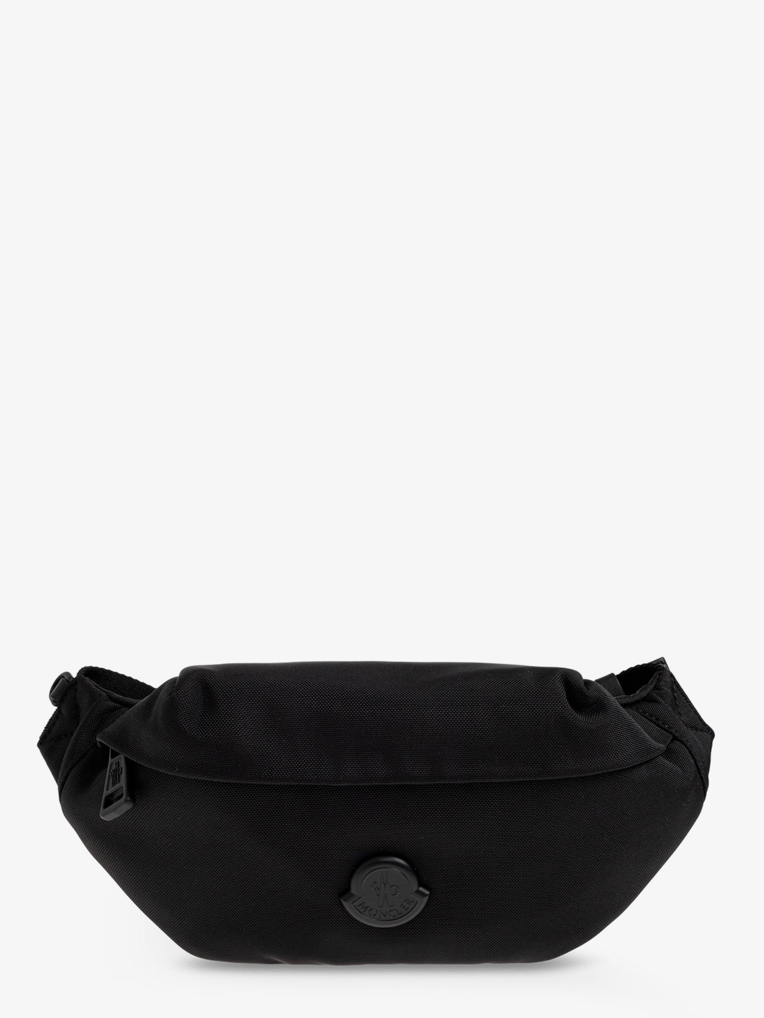Moncler Men's Durance Technical Fabric Belt Bag Black