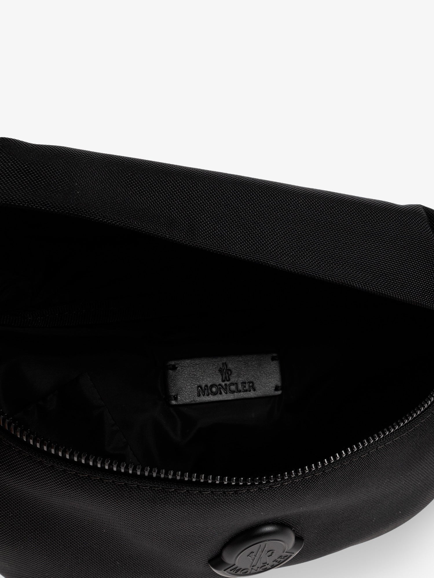 Moncler Men's Durance Technical Fabric Belt Bag Black