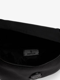 Moncler Men's Durance Technical Fabric Belt Bag Black