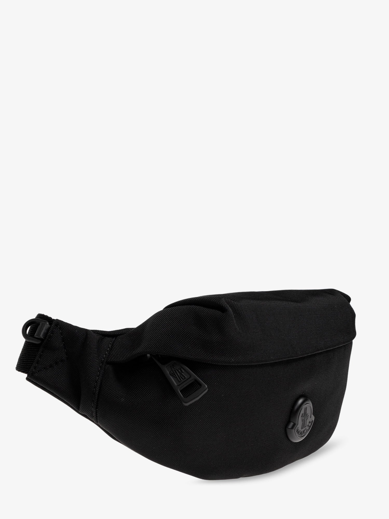 Moncler Men's Durance Technical Fabric Belt Bag Black
