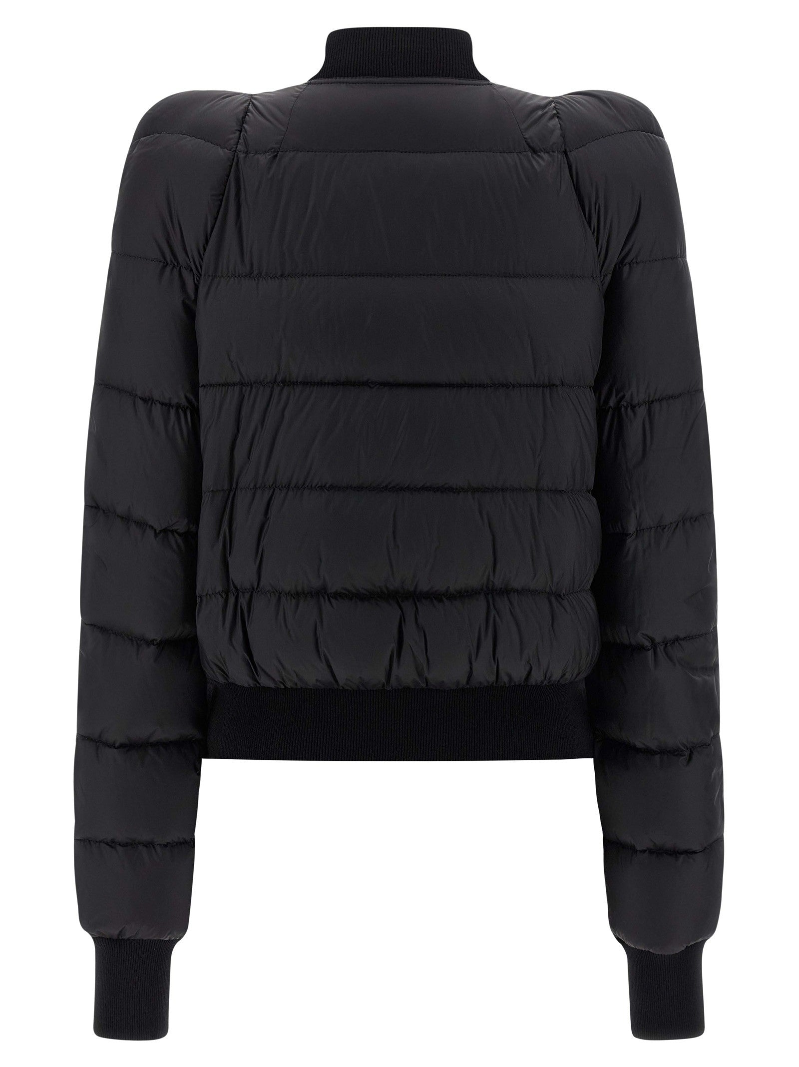 Rick Owens Duvet Flight Bomber Jacket Black