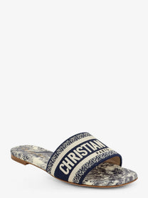 Dior Women's Dway Sandals in Cotton Beige