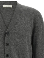 The Row Dyce Cardigan Grey, view 3