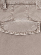 Brunello Cucinelli Men's Dyed Cotton Trousers Grey