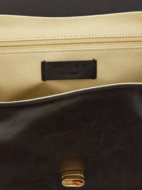 Marni Leather Shoulder Bag Brown