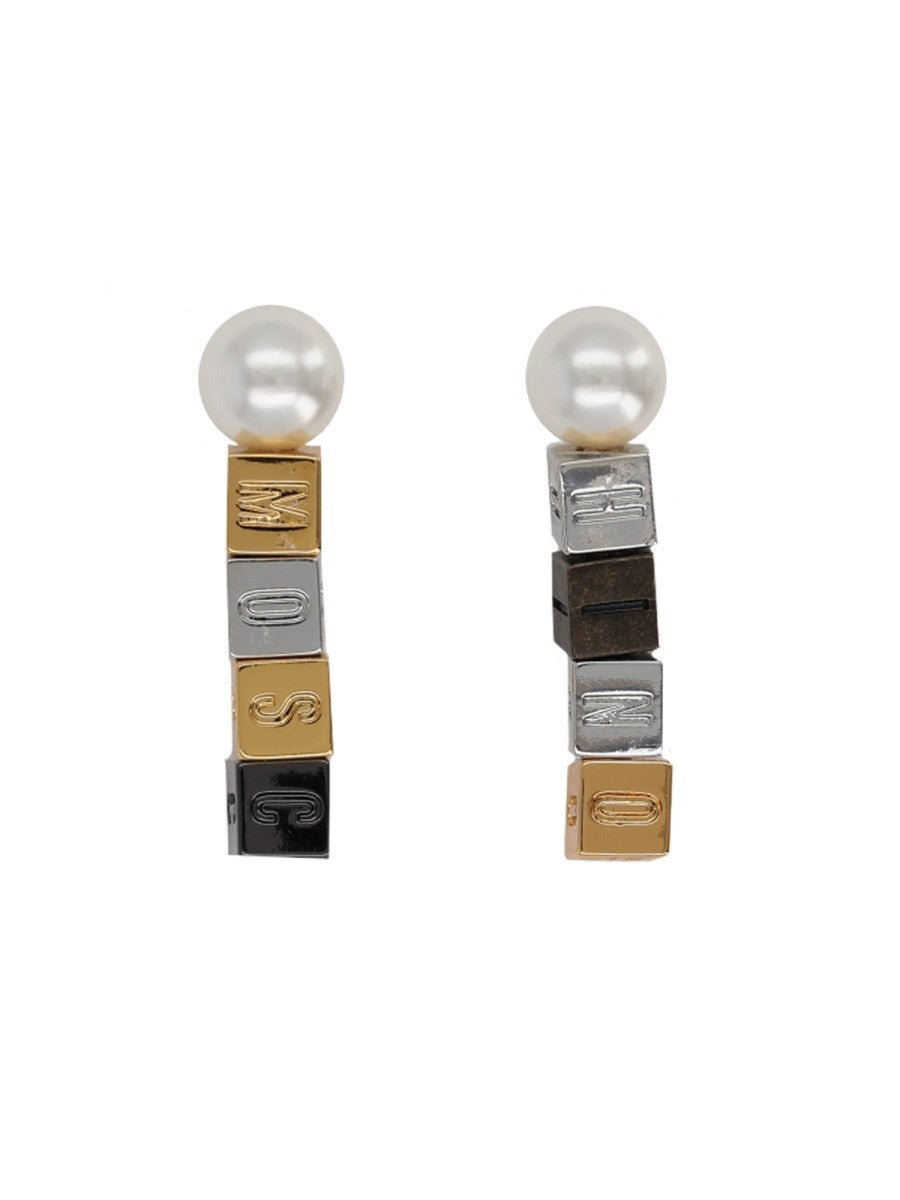 Moschino Women's Earrings Silver