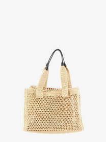 Chloé Women's East West Summer Banana Raffia Shoulder Bag Beige