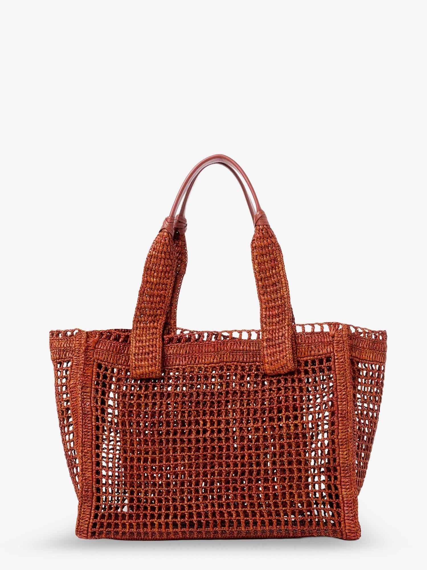 Chloé Women's East West Summer Banana Raffia Shoulder Bag Brown