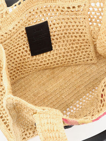 Chloé Women's East West Summer Banana Raffia Shoulder Bag Beige