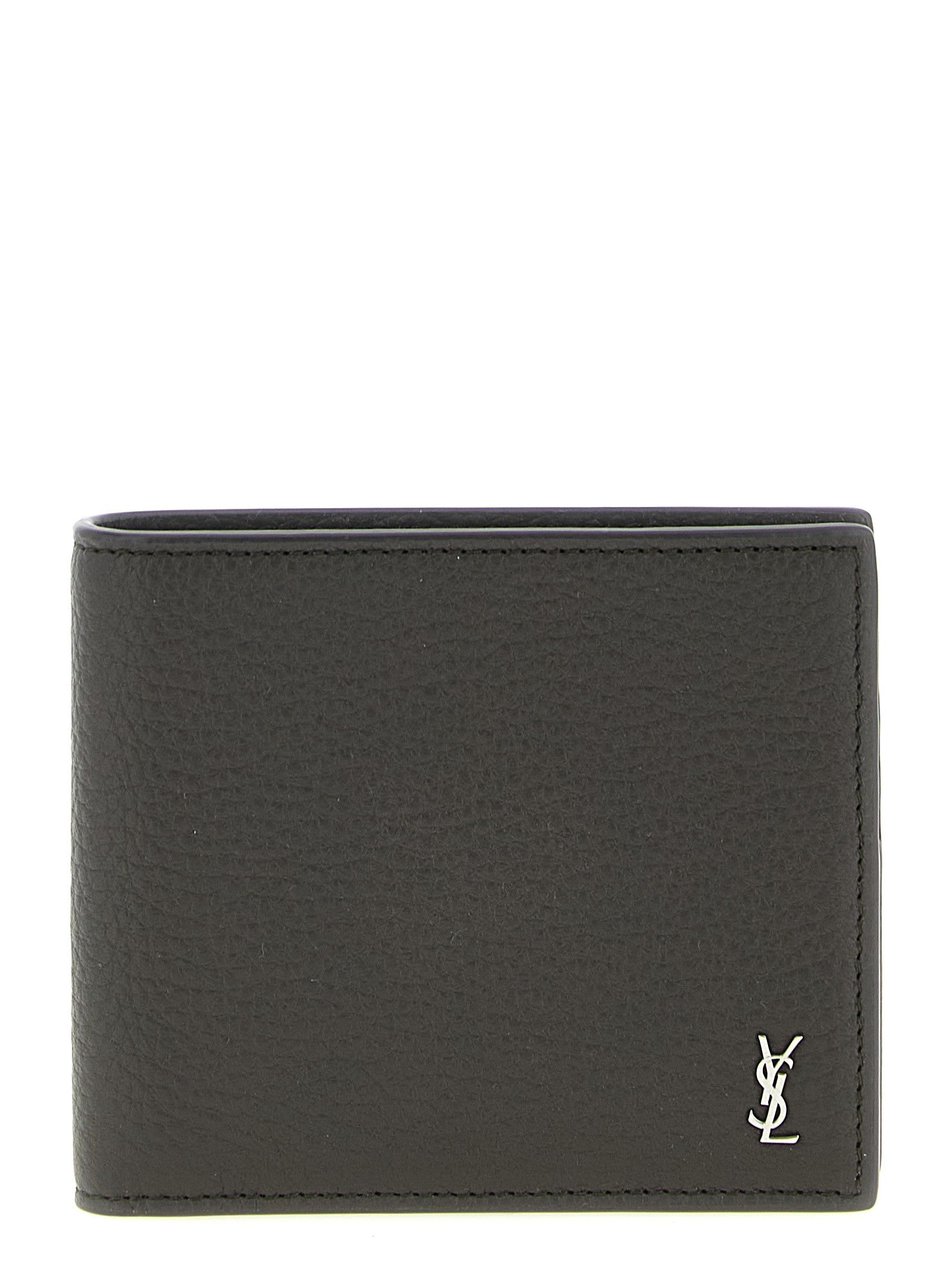 Saint Laurent East West Wallet Brown