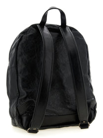 Giorgio Brato Eastpack Leather Backpack Black