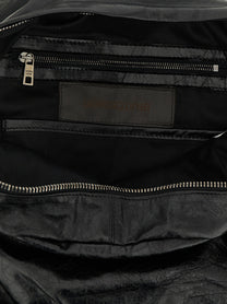 Giorgio Brato Eastpack Leather Backpack Black