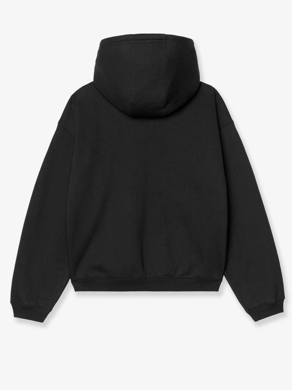 Carhartt Wip Men's Ebbert Zip up Hoodie Black, view 2