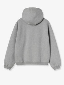 Carhartt Wip Men's Ebbert Zip up Hoodie Grey, view 2