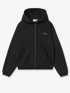 Carhartt Wip Men's Ebbert Zip up Hoodie Black