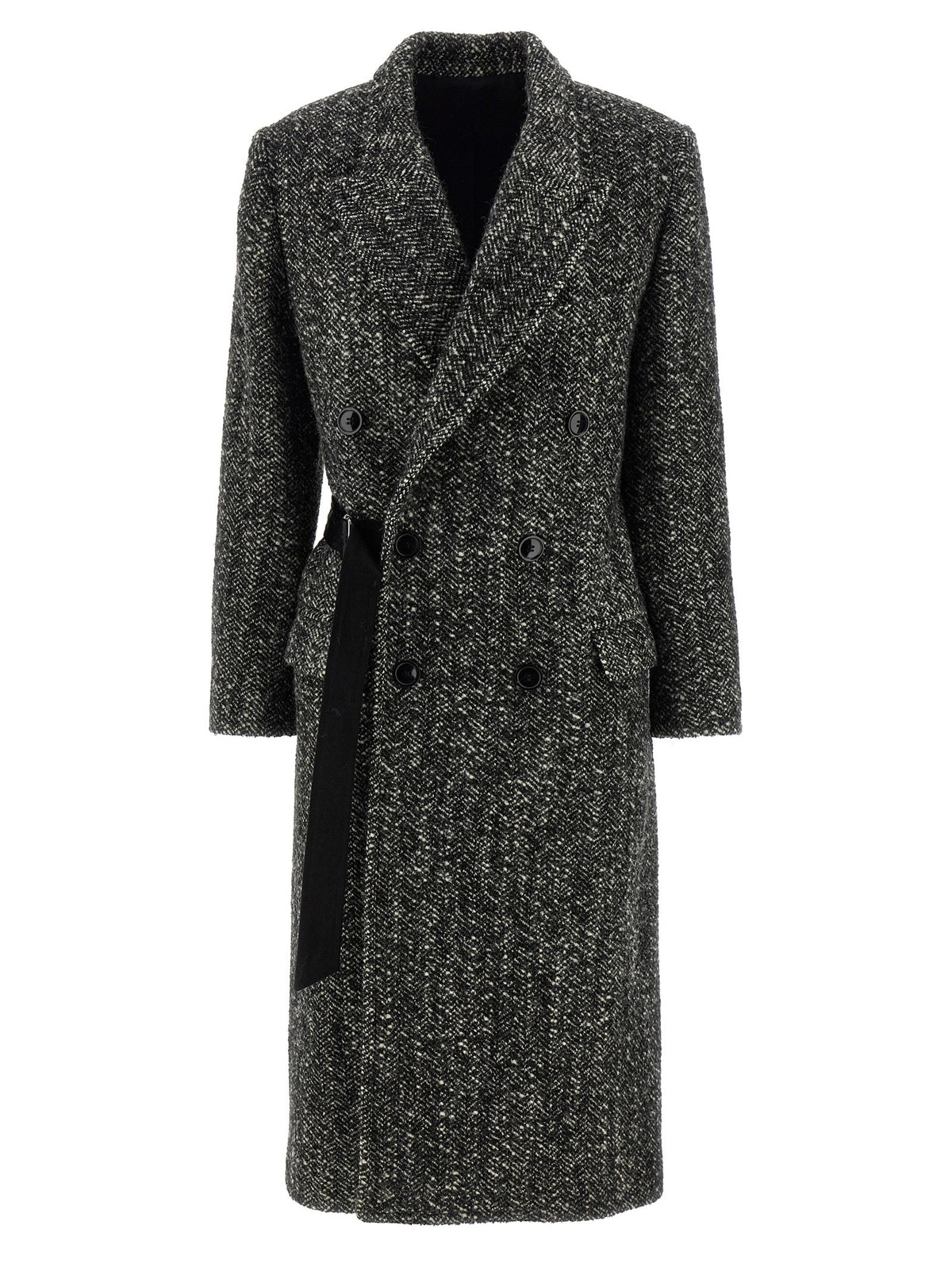 ISABEL MARANT Ebyane Coat Black