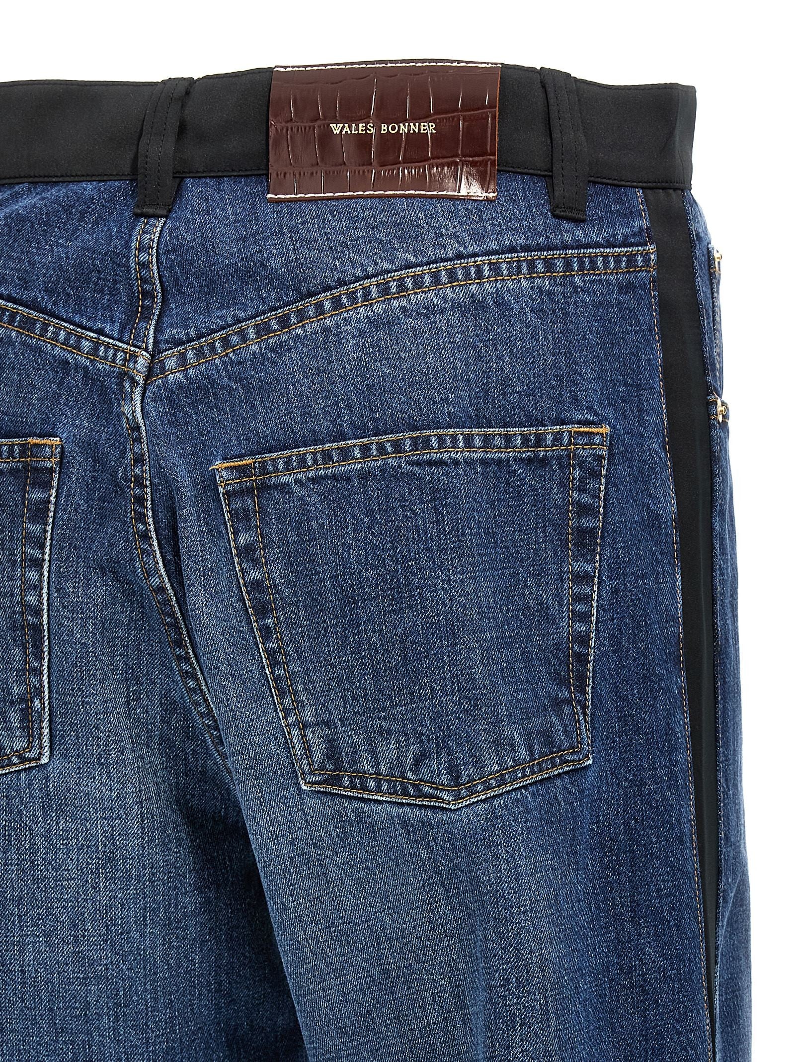 Wales Bonner Echo Denim Jeans Blue