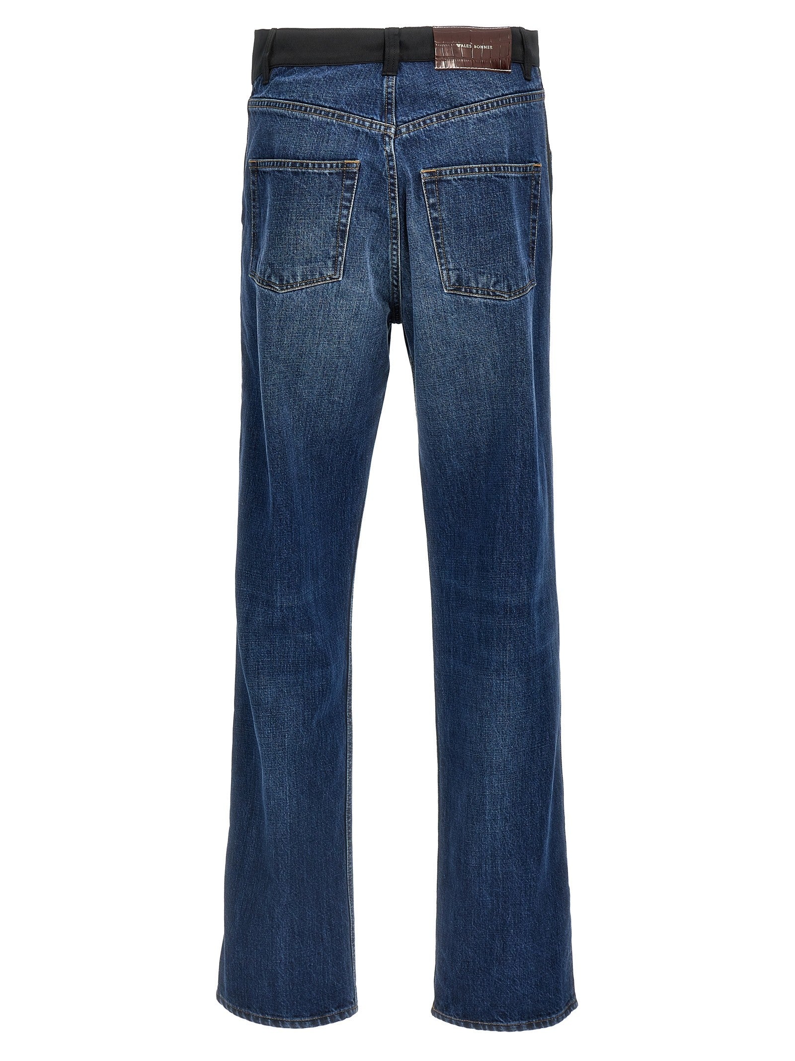 Wales Bonner Echo Denim Jeans Blue