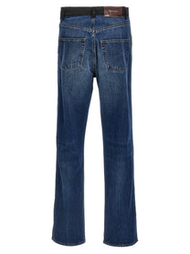 Wales Bonner Echo Denim Jeans Blue