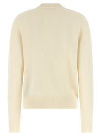 Balmain Eco Cashmere Cardigan White