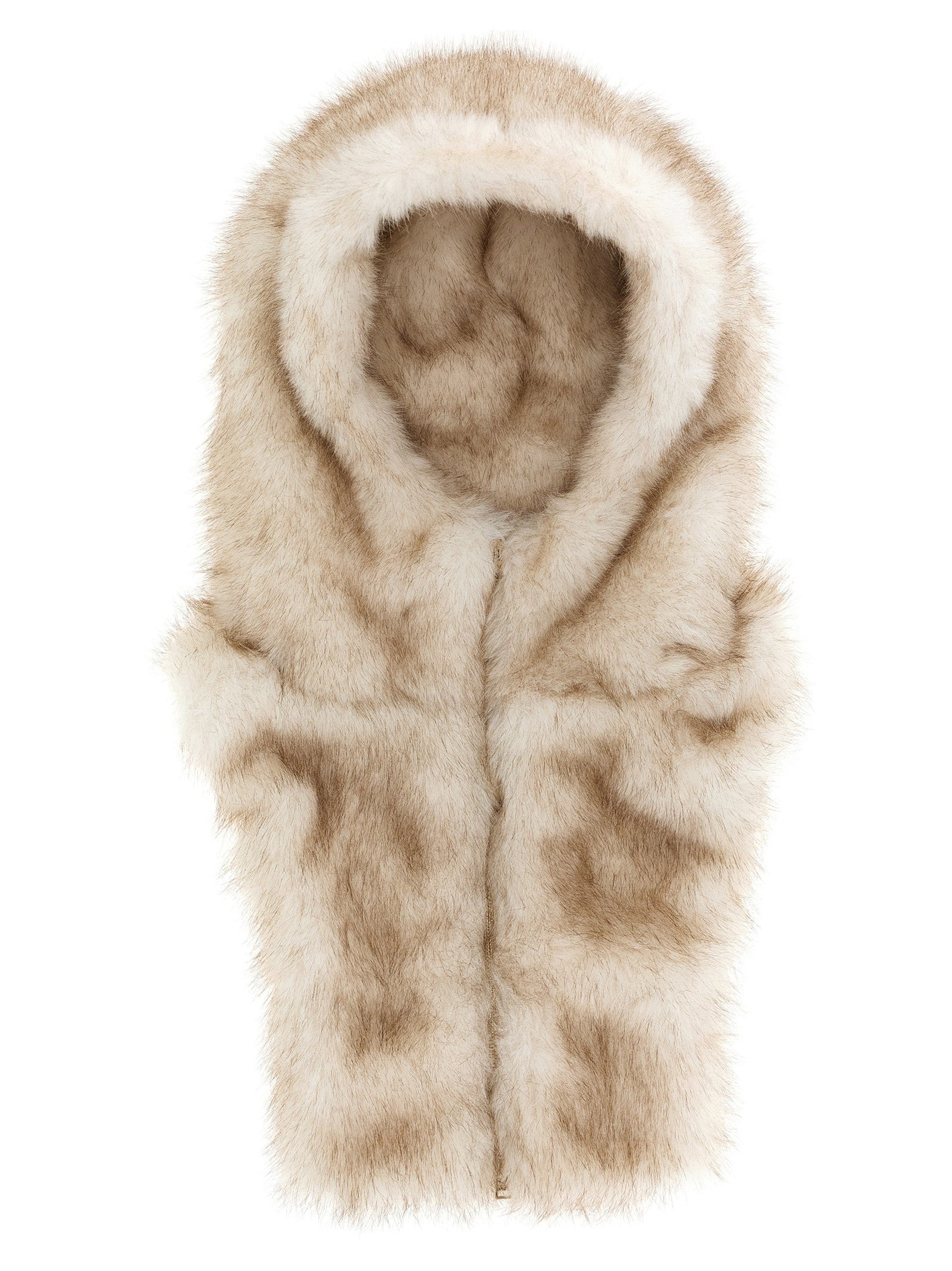 Herno Eco Fur Collar Beige