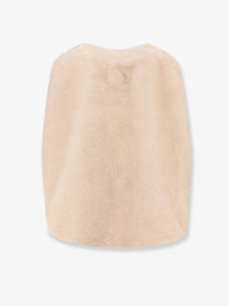 Valentini 1972 Women's Eco Mink Cape White