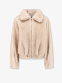 Valentini 1972 Women's Eco Mink Jacket White